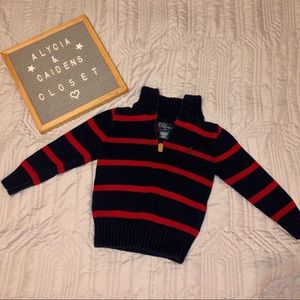Polo sweater Half zip